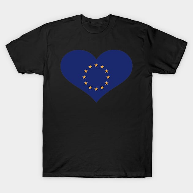 Europe flag T-Shirt by Designzz